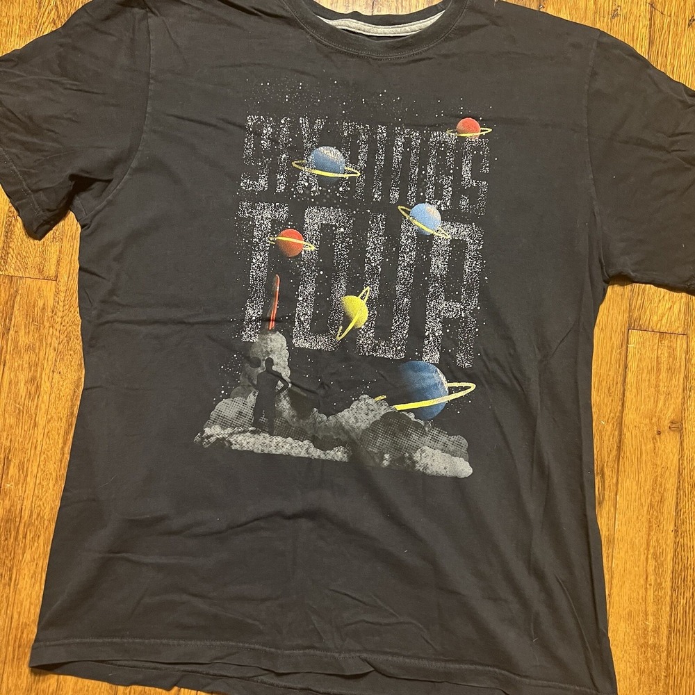 Jordan Brand Six Rings Tour T Shirt Size Large Cotton Used Black - Picture 2 of 9